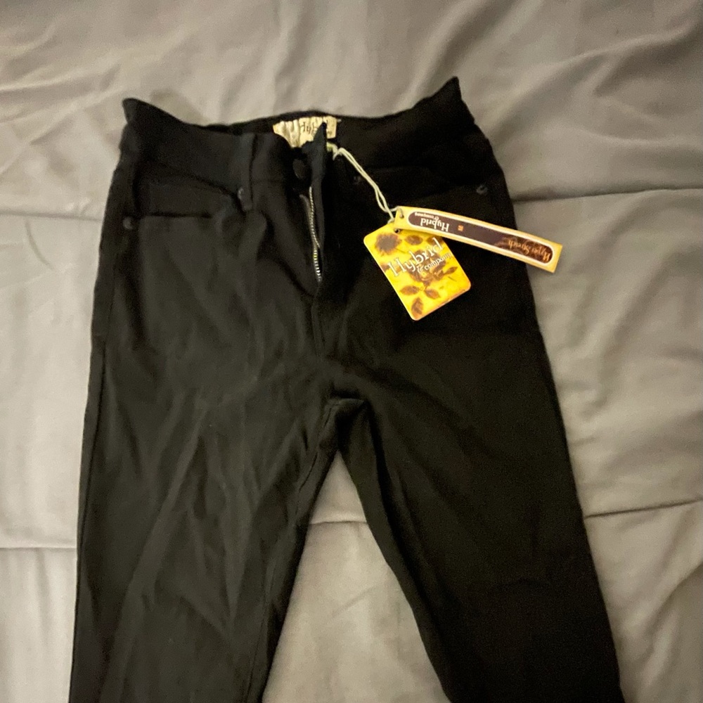 Black stretchy jeggings/jeans